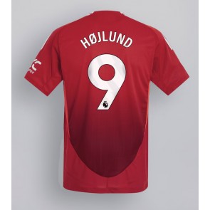 Manchester United Rasmus Hojlund #9 Domaci Dres 2024-25 Kratak Rukavima